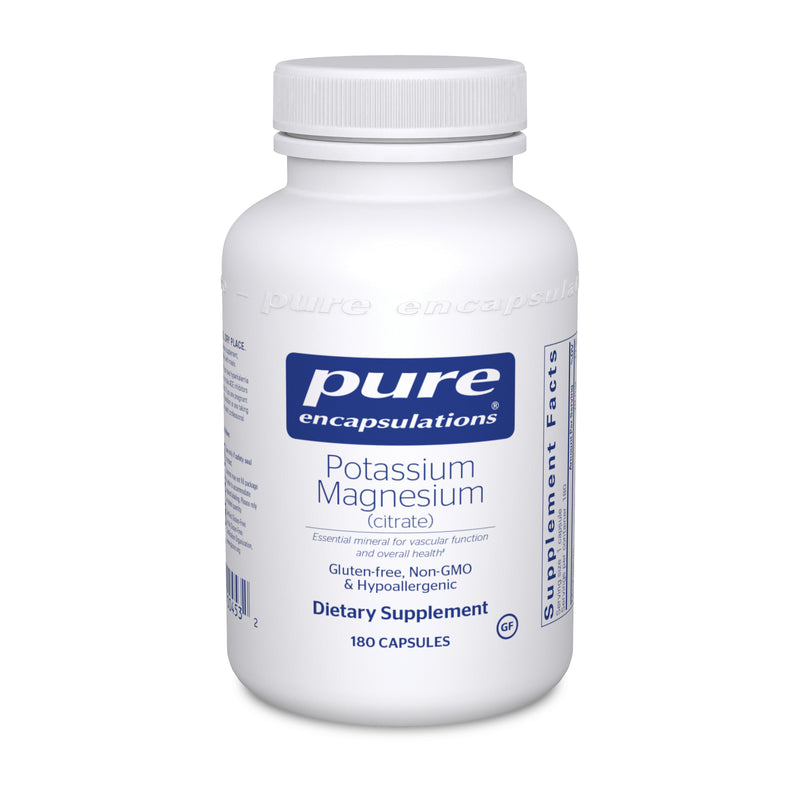 Potassium Magnesium (citrate) 180 caps by Pure Encapsulations