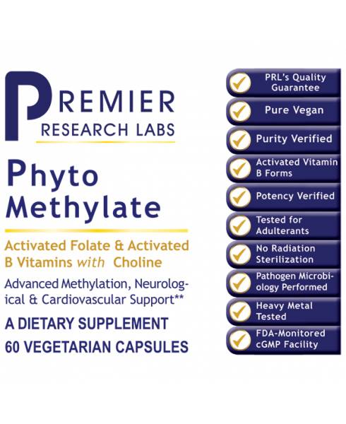 Phyto Methylate (60 Caps) - By Premier Research Labs