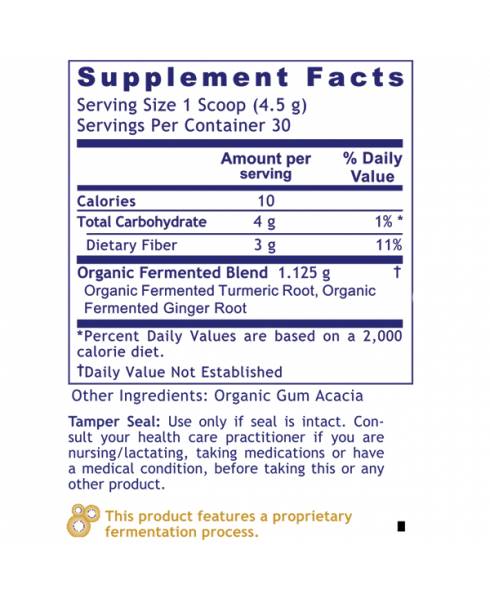 Fermented Turmeric Plus -  (4.7 OZ Powder) By Premier Research Labs
