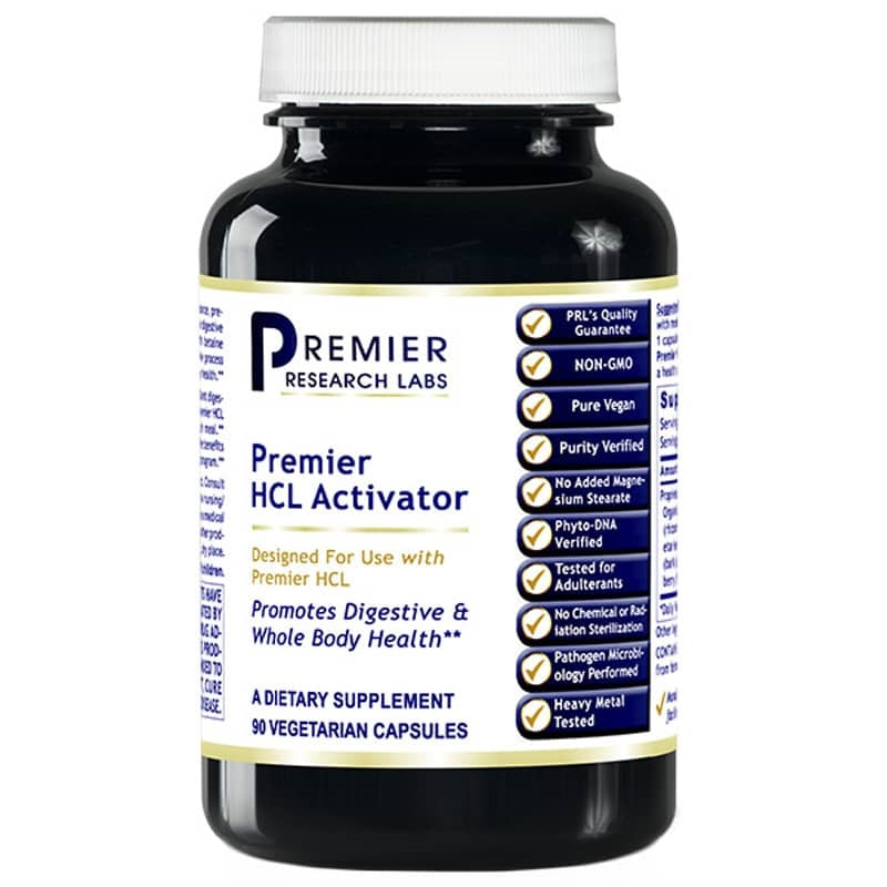 Hcl Activator Premier 90 Capsules By Premier Research Labs Natural