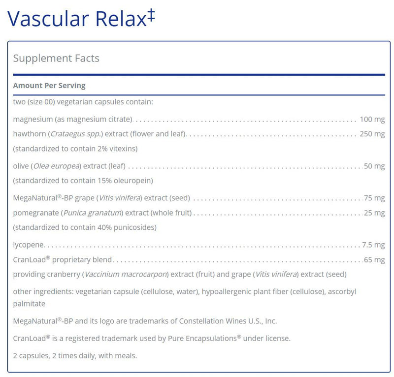 Vascular Relax 120&