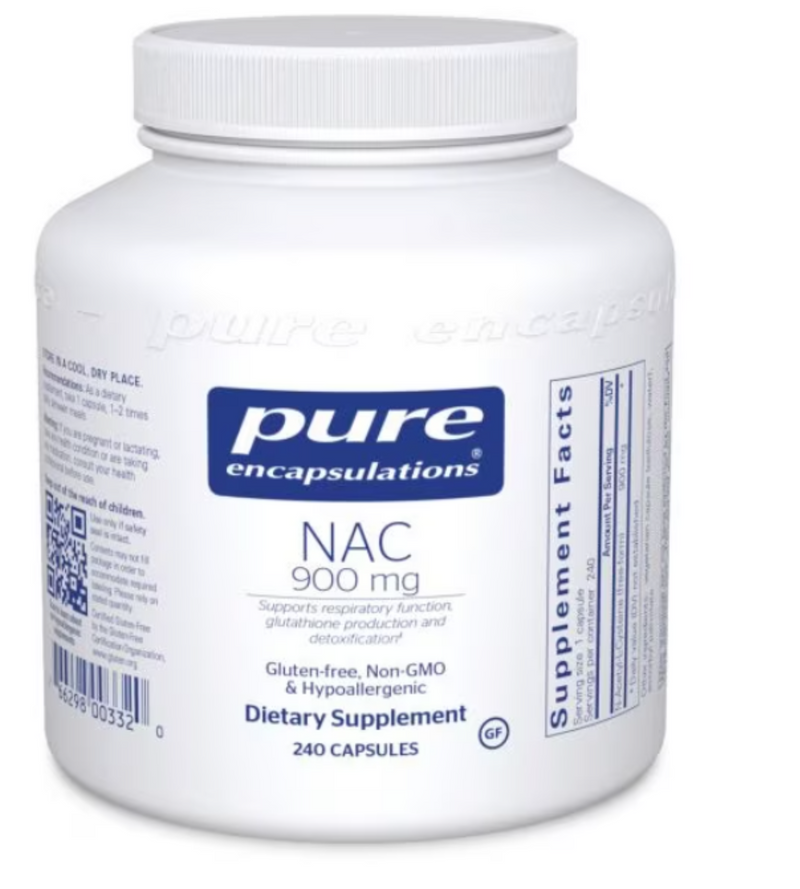 NAC 900 Mg. 240 caps by Pure Encapsulations