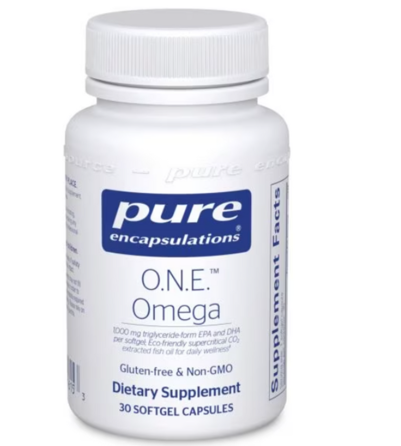 O.N.E. Omega 30 caps  By Pure Encapsulations