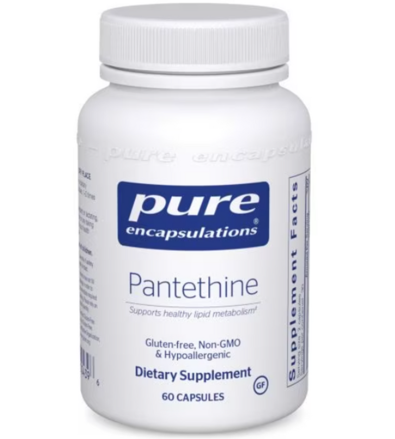 Pantethine 60 caps by Pure Encapsulations