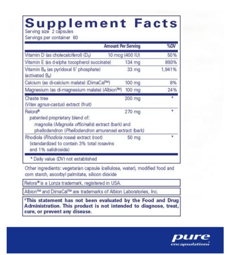 PMS Essentials 120 Caps by Pure Encapsulations