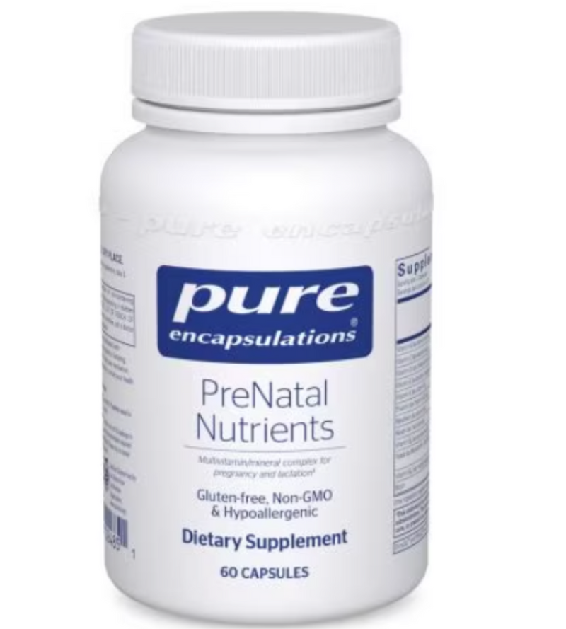 PreNatal Nutrients 60 caps by Pure Encapsulations