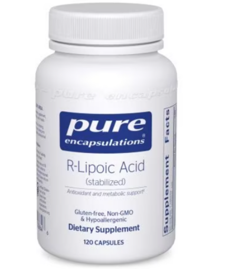 R-Lipoic Acid(Stabilized)120 caps  by Pure Encapsulations