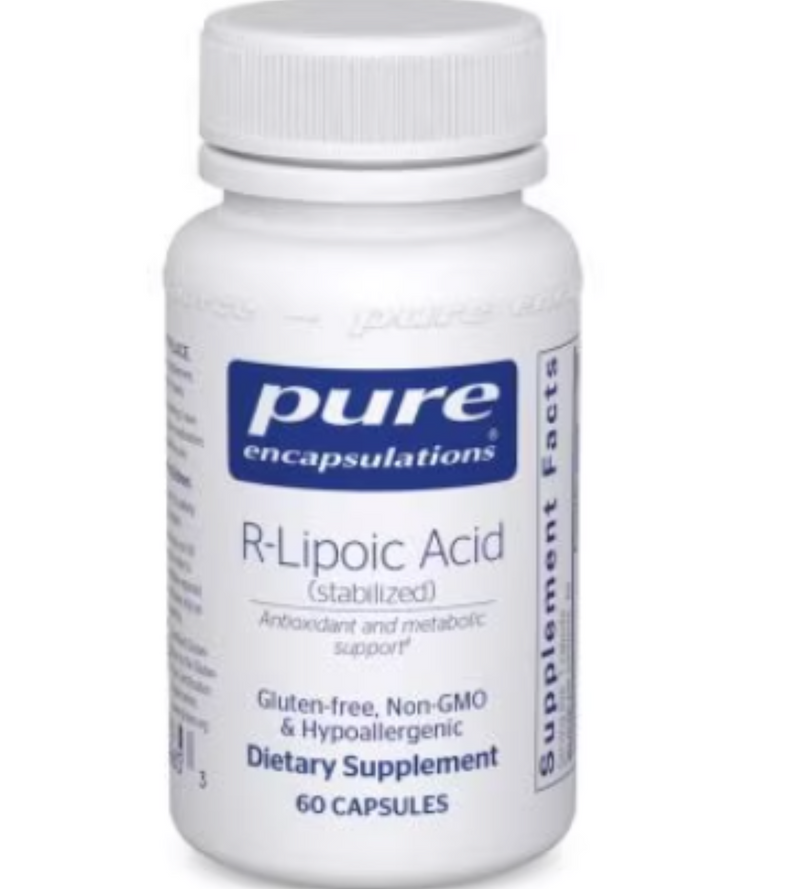 R-Lipoic Acid (Stabilized)60 caps By Pure Encapsulations