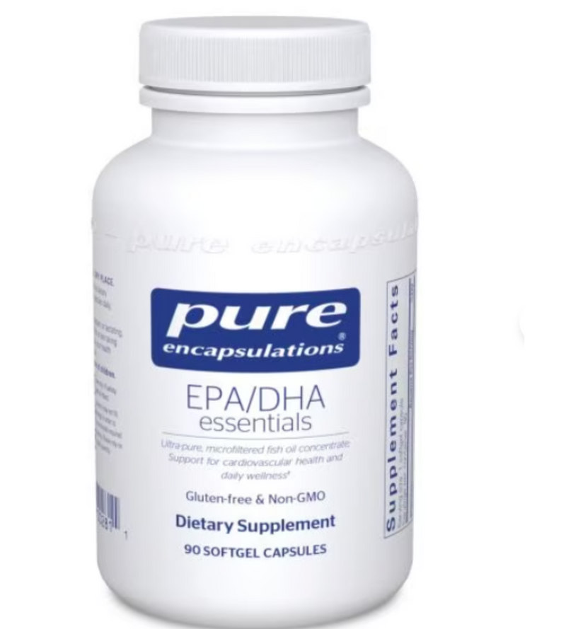 EPA/DHA Essentials 90 soft gel caps By Pure Encapsulations