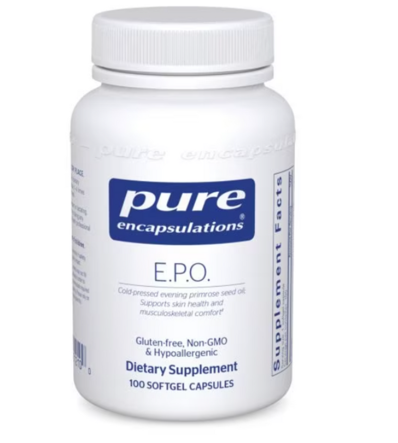 EPO - Evening Primrose Oil 500 mg 100 caps  by Pure Encapsulations