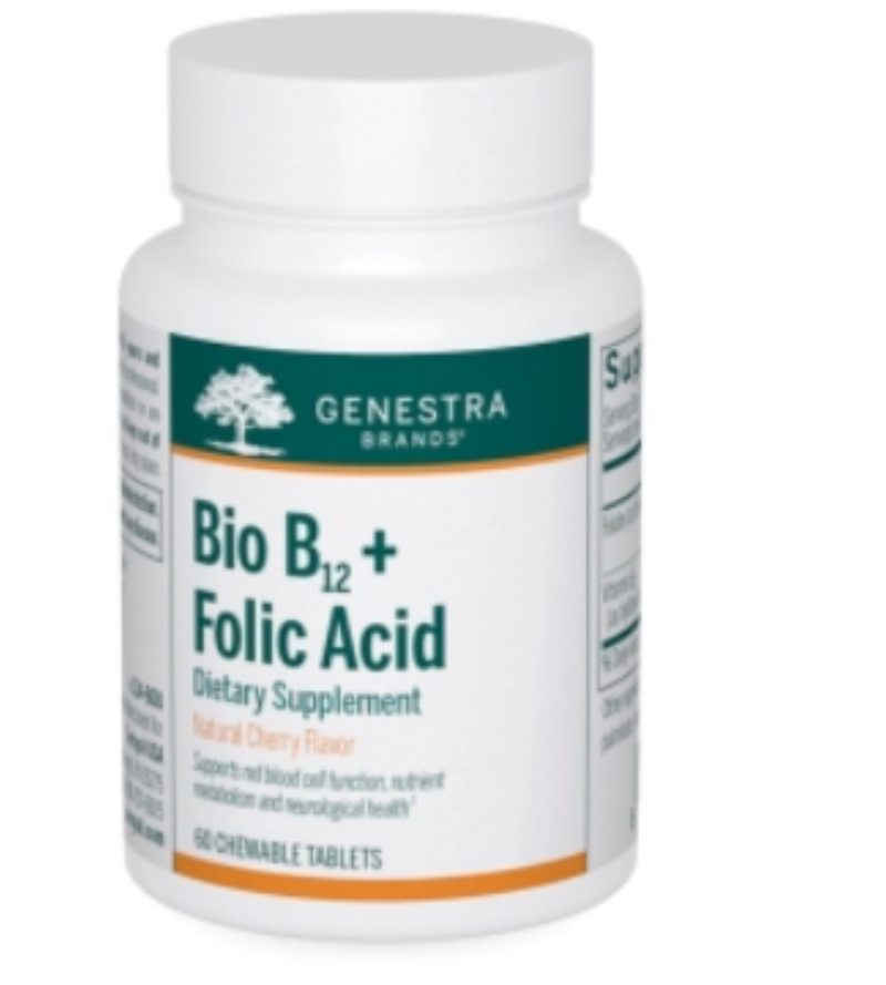 Bio B12 + Folic Acid (60 tabs) by Genestra Brands