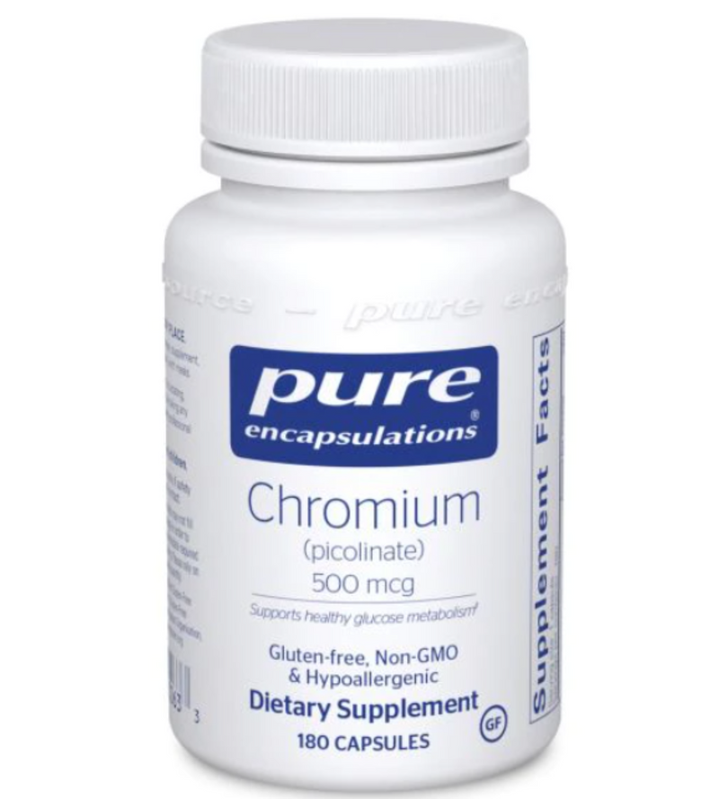 Chromium (Picolinate) 500 Mcg. 180&