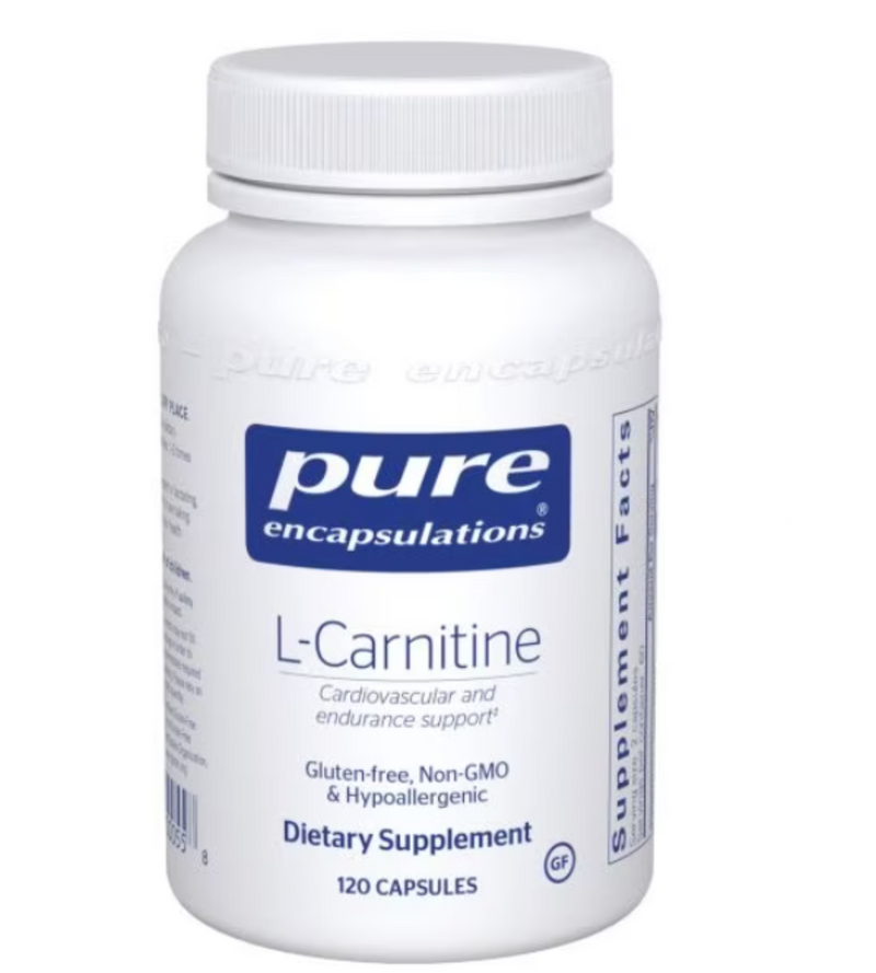 L-Carnitine 120 caps  by Pure Encapsulations