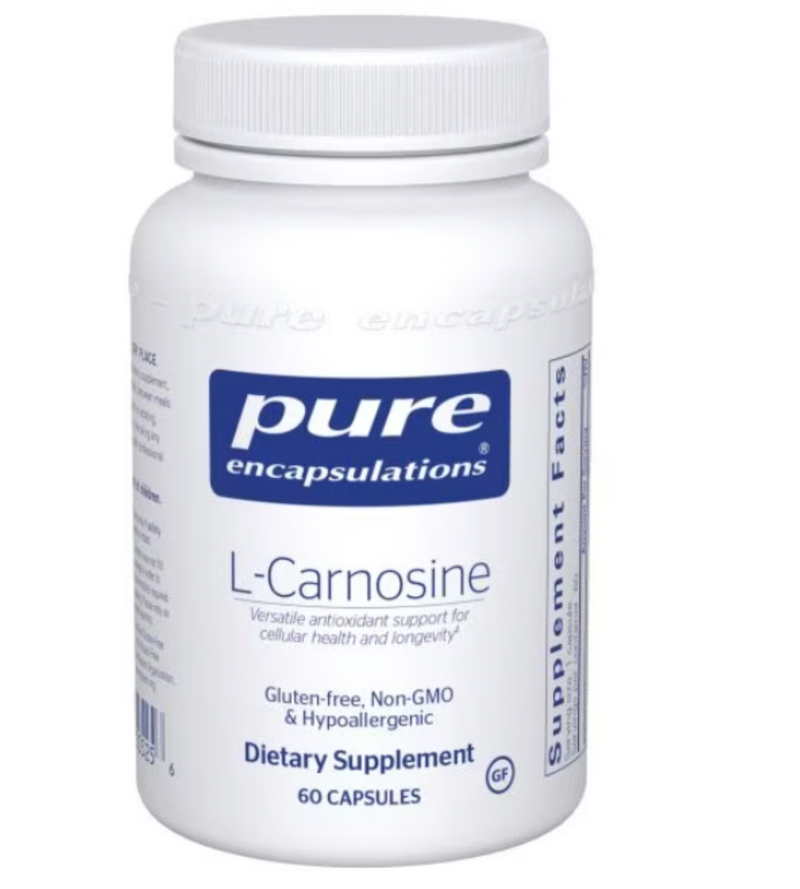 L-Carnosine 60 caps By Pure Encapsulations