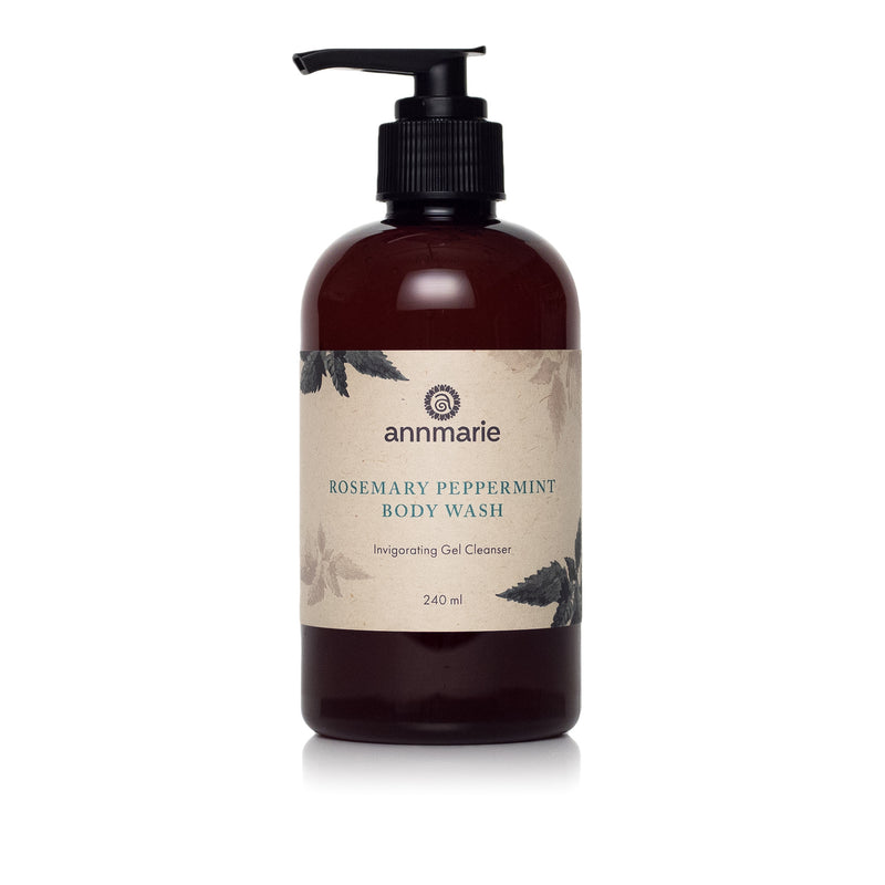 Rosemary Peppermint Body Wash (240ml) by Annmarie Skincare