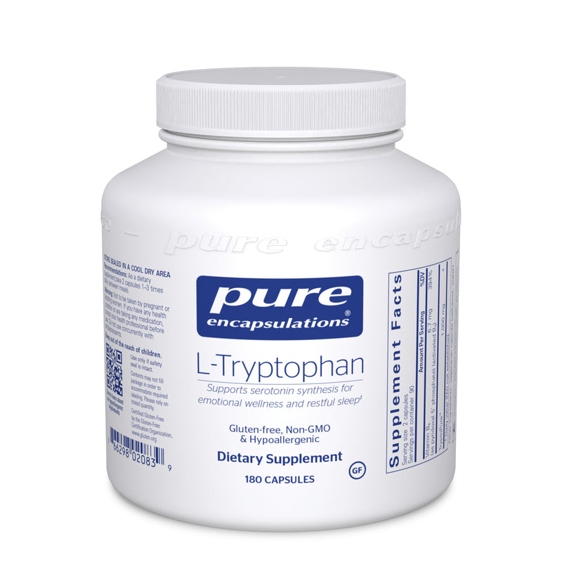 L-Tryptophan 180 caps by Pure Encapsulations