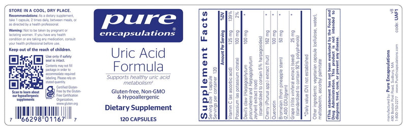 Uric Acid Formula 120&