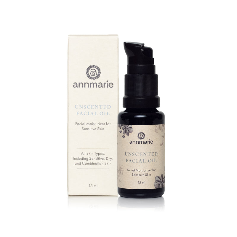 Herbal Facial Oil for Sensitive Skin (15 ml) by Annmarie Skincare