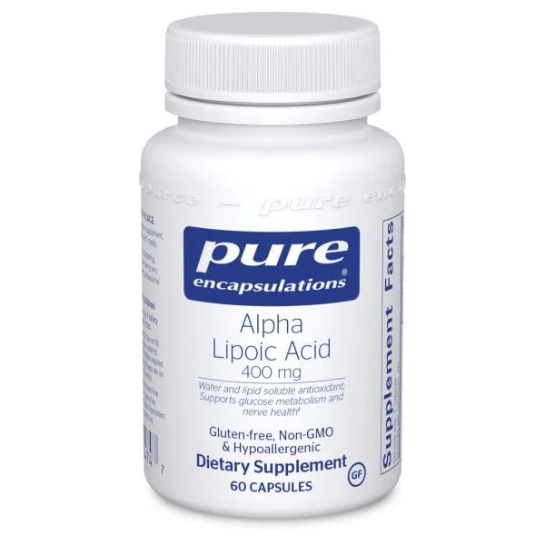 Alpha Lipoic Acid 400 Mg. 60&