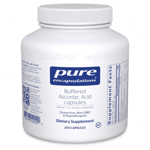 Buffered Ascorbic Acid 250 caps by Pure Encapsulations