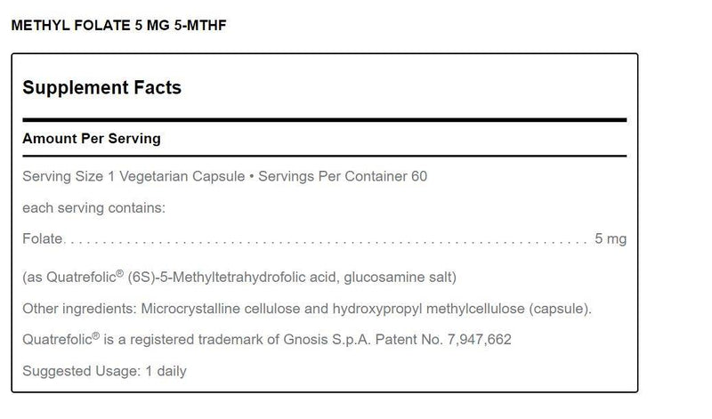 Methyl Folate 5 mg by Douglas Laboratories