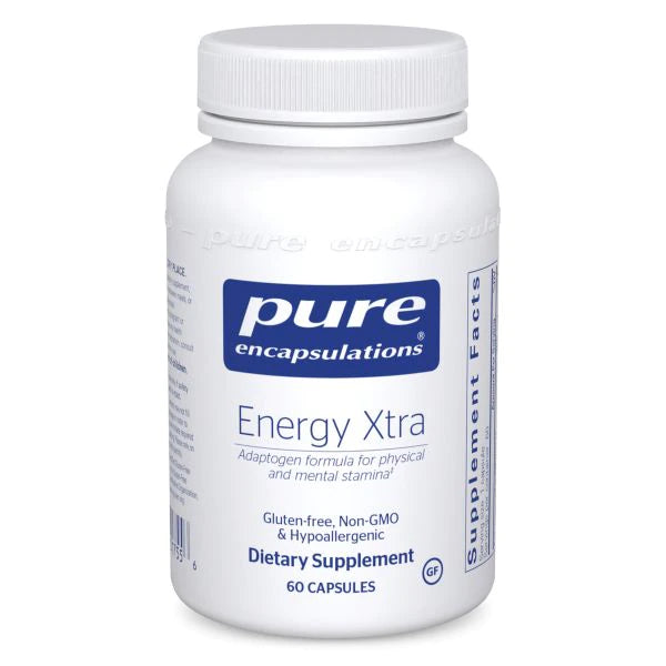 Energy Xtra 60 caps  By Pure Encapsulations