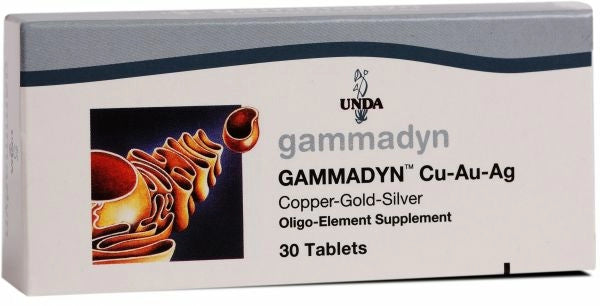 Gammadyn Cu-Au-Ag (Copper, Gold, Silver) (30 tabs) Unda