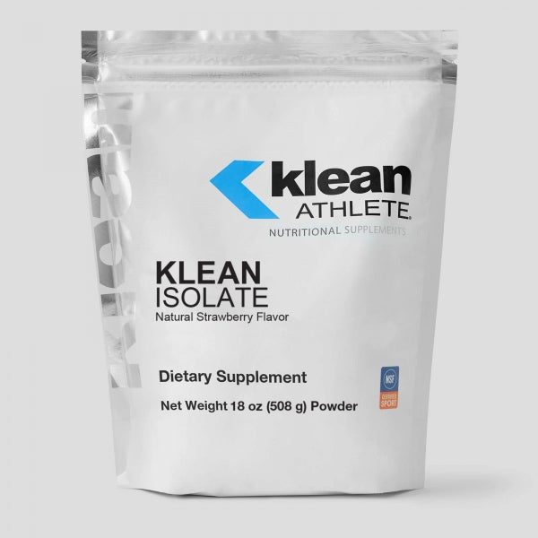 Klean Isolate Natural Strawberry Flavor Powder 500g by Douglas Laboratories