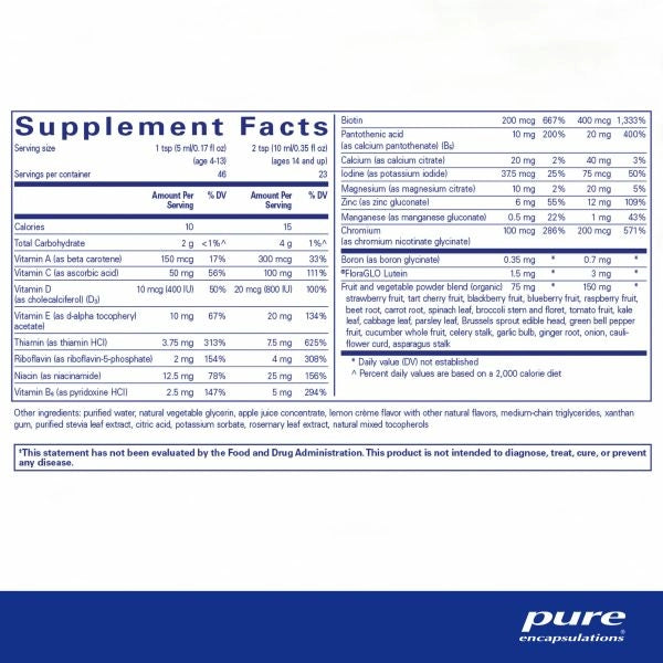 LiquiNutrients 230 ml (7.8 fl oz) by Pure Encapsulations