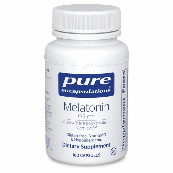 Melatonin 0.5 Mg. 180 caps  by Pure Encapsulations