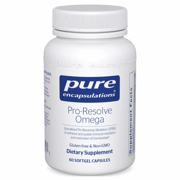 Pro Resolve Omega 60 soft gels by Pure Encapsulations