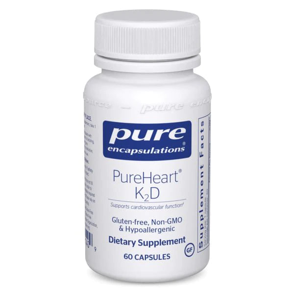 PureHeart K2D 60 caps by Pure Encapsulations