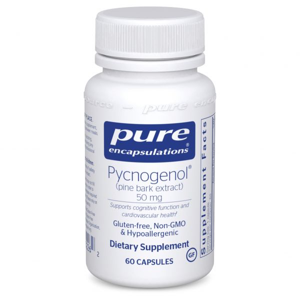 Pycnogenol 50 Mg. 60 caps By Pure Encapsulations